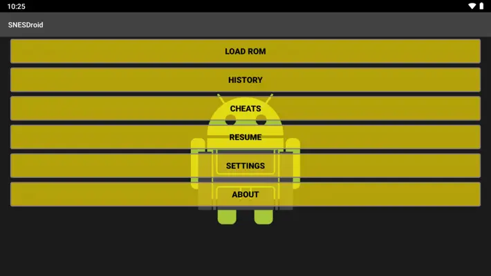 SNESDroid android App screenshot 0